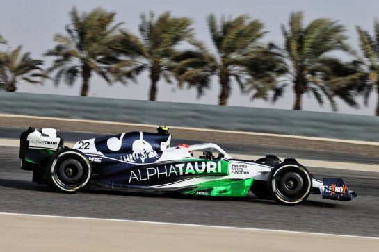 Yuki Tsunoda (JPN) AlphaTauri AT03.
12.03.2022. Formula 1 Testing, Sakhir, Bahrain, Day Three.
- www.xpbimages.com, EMail: requests@xpbimages.com © Copyright: Moy / XPB Images