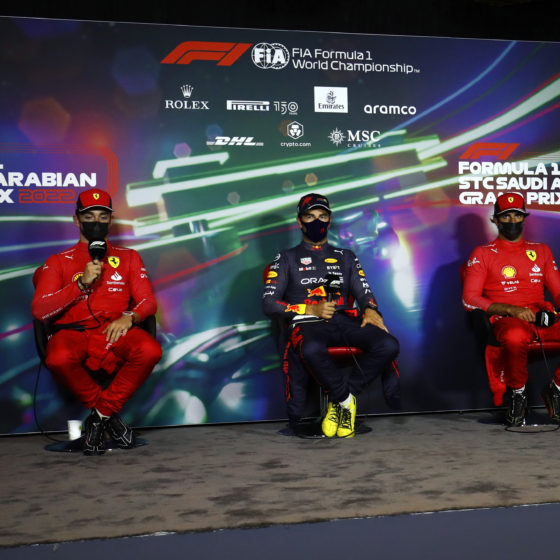 F1 – 2022 SAUDI ARABIAN GRAND PRIX – POST-QUALIFYING PRESS CONFERENCE TRANSCRIPT