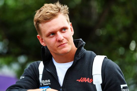 Mick Schumacher (GER) Haas F1 Team.
07.04.2022. Formula 1 World Championship, Rd 3, Australian Grand Prix, Albert Park, Melbourne, Australia, Preparation Day.
- www.xpbimages.com, EMail: requests@xpbimages.com © Copyright: Batchelor / XPB Images
