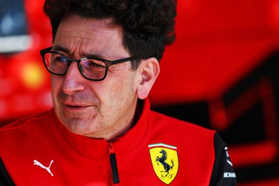 Mattia Binotto (ITA) Ferrari Team Principal.
08.04.2022. Formula 1 World Championship, Rd 3, Australian Grand Prix, Albert Park, Melbourne, Australia, Practice Day.
- www.xpbimages.com, EMail: requests@xpbimages.com © Copyright: Batchelor / XPB Images