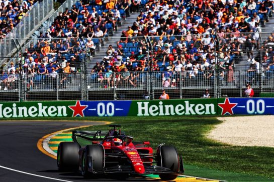 Charles Leclerc (MON) Ferrari F1-75.
08.04.2022. Formula 1 World Championship, Rd 3, Australian Grand Prix, Albert Park, Melbourne, Australia, Practice Day.
- www.xpbimages.com, EMail: requests@xpbimages.com © Copyright: Batchelor / XPB Images