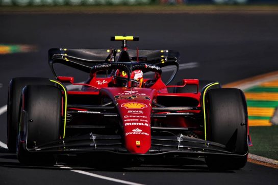 Carlos Sainz Jr (ESP) Ferrari F1-75.
08.04.2022. Formula 1 World Championship, Rd 3, Australian Grand Prix, Albert Park, Melbourne, Australia, Practice Day.
- www.xpbimages.com, EMail: requests@xpbimages.com © Copyright: Coates / XPB Images