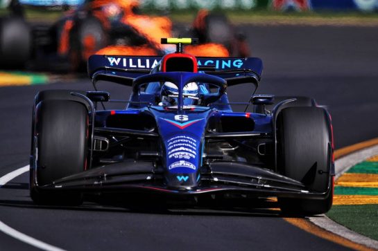 Nicholas Latifi (CDN) Williams Racing FW44.
08.04.2022. Formula 1 World Championship, Rd 3, Australian Grand Prix, Albert Park, Melbourne, Australia, Practice Day.
- www.xpbimages.com, EMail: requests@xpbimages.com © Copyright: Coates / XPB Images
