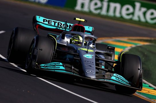 Lewis Hamilton (GBR), Mercedes AMG F1
08.04.2022. Formula 1 World Championship, Rd 3, Australian Grand Prix, Albert Park, Melbourne, Australia, Practice Day.
- www.xpbimages.com, EMail: requests@xpbimages.com © Copyright: Charniaux / XPB Images