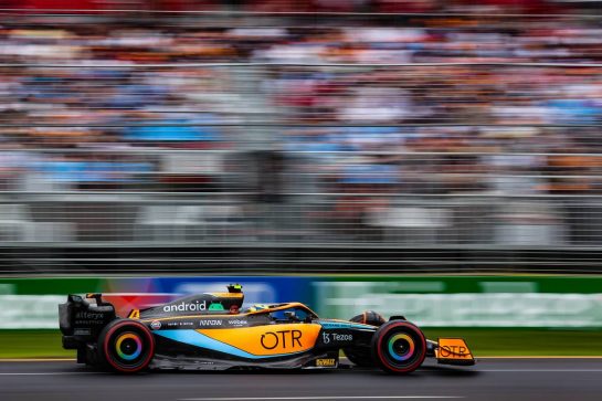 Lando Norris (GBR), McLaren F1 Team
09.04.2022. Formula 1 World Championship, Rd 3, Australian Grand Prix, Albert Park, Melbourne, Australia, Qualifying Day.
- www.xpbimages.com, EMail: requests@xpbimages.com © Copyright: Charniaux / XPB Images