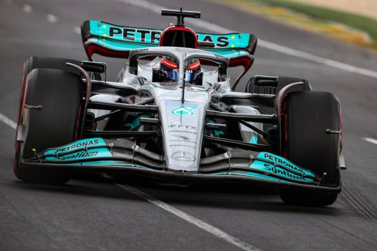 George Russell (GBR), Mercedes AMG F1
09.04.2022. Formula 1 World Championship, Rd 3, Australian Grand Prix, Albert Park, Melbourne, Australia, Qualifying Day.
- www.xpbimages.com, EMail: requests@xpbimages.com © Copyright: Charniaux / XPB Images