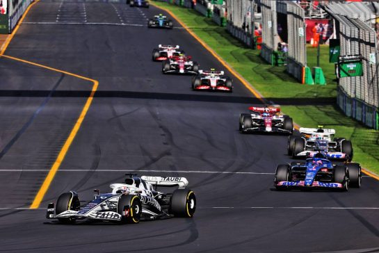 Pierre Gasly (FRA) AlphaTauri AT03.
10.04.2022. Formula 1 World Championship, Rd 3, Australian Grand Prix, Albert Park, Melbourne, Australia, Race Day.
- www.xpbimages.com, EMail: requests@xpbimages.com © Copyright: Batchelor / XPB Images