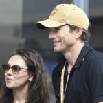 Stars mingle with the cars on the grid in Miami