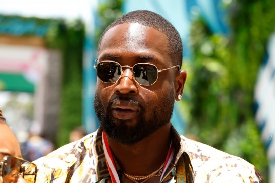 Former NBA Miami Heat player Dwayne Wade