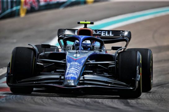 Nicholas Latifi (CDN) Williams Racing FW44.
06.05.2022. Formula 1 World Championship, Rd 5, Miami Grand Prix, Miami, Florida, USA, Practice Day.
- www.xpbimages.com, EMail: requests@xpbimages.com © Copyright: Coates / XPB Images