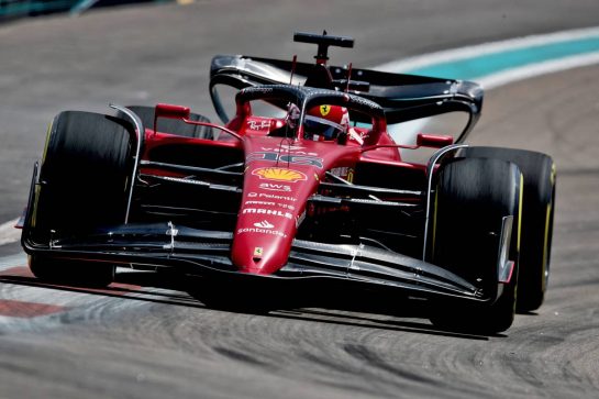 Charles Leclerc (MON) Ferrari F1-75.
06.05.2022. Formula 1 World Championship, Rd 5, Miami Grand Prix, Miami, Florida, USA, Practice Day.
- www.xpbimages.com, EMail: requests@xpbimages.com © Copyright: Coates / XPB Images