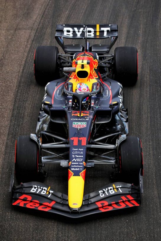Sergio Perez (MEX) Red Bull Racing RB18.
06.05.2022. Formula 1 World Championship, Rd 5, Miami Grand Prix, Miami, Florida, USA, Practice Day.
- www.xpbimages.com, EMail: requests@xpbimages.com © Copyright: Coates / XPB Images