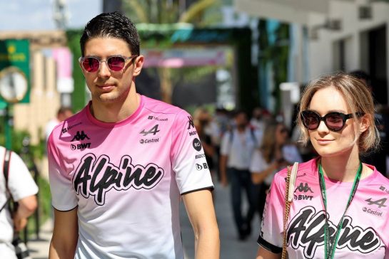 Esteban Ocon (FRA) Alpine F1 Team.
07.05.2022. Formula 1 World Championship, Rd 5, Miami Grand Prix, Miami, Florida, USA, Qualifying Day.
- www.xpbimages.com, EMail: requests@xpbimages.com © Copyright: Bearne / XPB Images