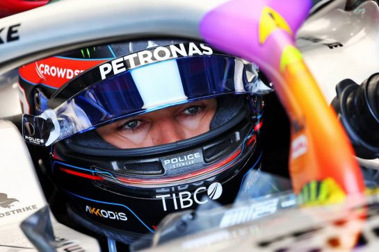 George Russell (GBR) Mercedes AMG F1 W13.
07.05.2022. Formula 1 World Championship, Rd 5, Miami Grand Prix, Miami, Florida, USA, Qualifying Day.
- www.xpbimages.com, EMail: requests@xpbimages.com © Copyright: Batchelor / XPB Images
