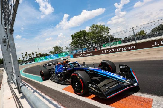 Alex Albon (THA), Williams F1 Team
07.05.2022. Formula 1 World Championship, Rd 5, Miami Grand Prix, Miami, Florida, USA, Qualifying Day.
- www.xpbimages.com, EMail: requests@xpbimages.com © Copyright: Charniaux / XPB Images