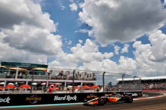 Lando Norris (GBR) McLaren MCL36.
07.05.2022. Formula 1 World Championship, Rd 5, Miami Grand Prix, Miami, Florida, USA, Qualifying Day.
- www.xpbimages.com, EMail: requests@xpbimages.com © Copyright: Coates / XPB Images