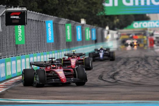 Charles Leclerc (MON) Ferrari F1-75.
08.05.2022. Formula 1 World Championship, Rd 5, Miami Grand Prix, Miami, Florida, USA, Race Day.
- www.xpbimages.com, EMail: requests@xpbimages.com © Copyright: Coates / XPB Images