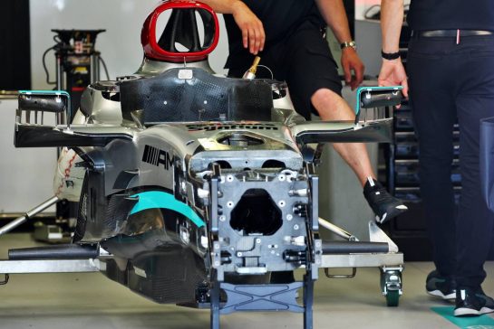 Mercedes AMG F1 W13,
26.05.2022. Formula 1 World Championship, Rd 7, Monaco Grand Prix, Monte Carlo, Monaco, Practice Day.
- www.xpbimages.com, EMail: requests@xpbimages.com &copy; Copyright: Batchelor / XPB Images