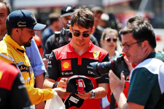 Charles Leclerc (MON) Ferrari.
26.05.2022. Formula 1 World Championship, Rd 7, Monaco Grand Prix, Monte Carlo, Monaco, Practice Day.
 - www.xpbimages.com, EMail: requests@xpbimages.com &copy; Copyright: Coates / XPB Images