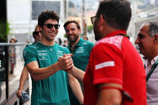Lance Stroll (CDN) Aston Martin F1 Team.
26.05.2022. Formula 1 World Championship, Rd 7, Monaco Grand Prix, Monte Carlo, Monaco, Practice Day.
- www.xpbimages.com, EMail: requests@xpbimages.com &copy; Copyright: Bearne / XPB Images
