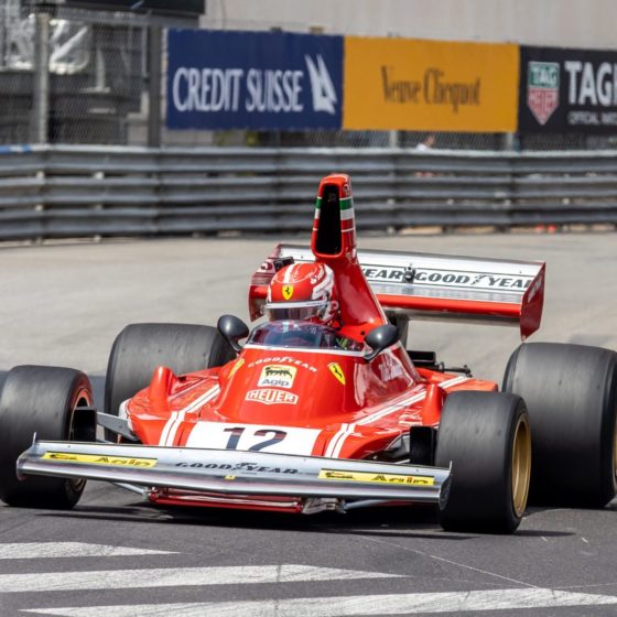 Ouch! Leclerc crashes classic Lauda Ferrari in Monaco