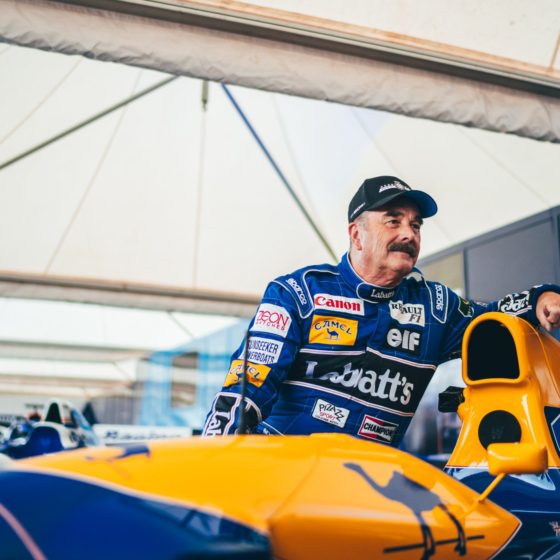 Mansell reunites at Goodwood with old flames