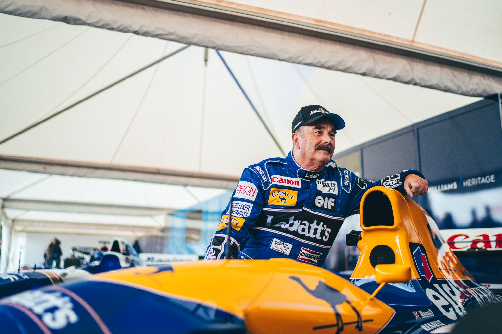 Mansell reunites at Goodwood with old flames