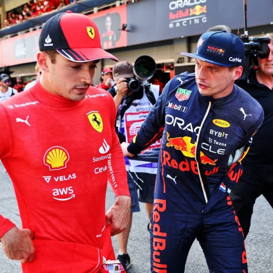 Verstappen tells Leclerc: ‘Shit happens, but stay on it’