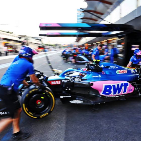 Alonso and Ocon happy with latest Alpine upgrades at Baku