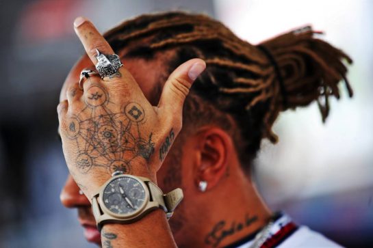 Lewis Hamilton (GBR) Mercedes AMG F1.
17.06.2022. Formula 1 World Championship, Rd 9, Canadian Grand Prix, Montreal, Canada, Practice Day.
 - www.xpbimages.com, EMail: requests@xpbimages.com &copy; Copyright: Coates / XPB Images