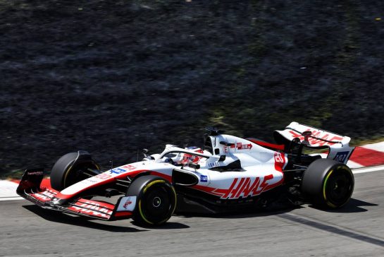 Kevin Magnussen (DEN) Haas VF-22.
17.06.2022. Formula 1 World Championship, Rd 9, Canadian Grand Prix, Montreal, Canada, Practice Day.
- www.xpbimages.com, EMail: requests@xpbimages.com &copy; Copyright: Batchelor / XPB Images