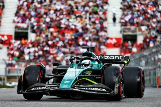 Lance Stroll (CDN) Aston Martin F1 Team AMR22.
17.06.2022. Formula 1 World Championship, Rd 9, Canadian Grand Prix, Montreal, Canada, Practice Day.
- www.xpbimages.com, EMail: requests@xpbimages.com &copy; Copyright: Batchelor / XPB Images