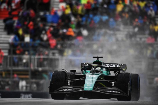 Lance Stroll (CDN) Aston Martin F1 Team AMR22.
18.06.2022. Formula 1 World Championship, Rd 9, Canadian Grand Prix, Montreal, Canada, Qualifying Day.
- www.xpbimages.com, EMail: requests@xpbimages.com &copy; Copyright: Price / XPB Images