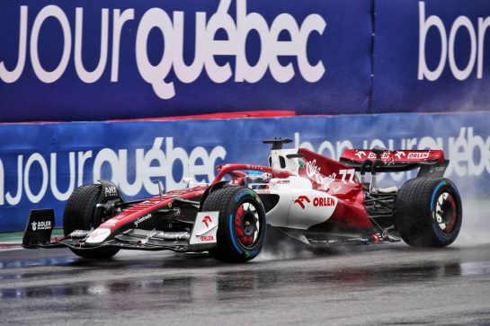 Valtteri Bottas (FIN) Alfa Romeo F1 Team C42.
18.06.2022. Formula 1 World Championship, Rd 9, Canadian Grand Prix, Montreal, Canada, Qualifying Day.
 - www.xpbimages.com, EMail: requests@xpbimages.com &copy; Copyright: Coates / XPB Images