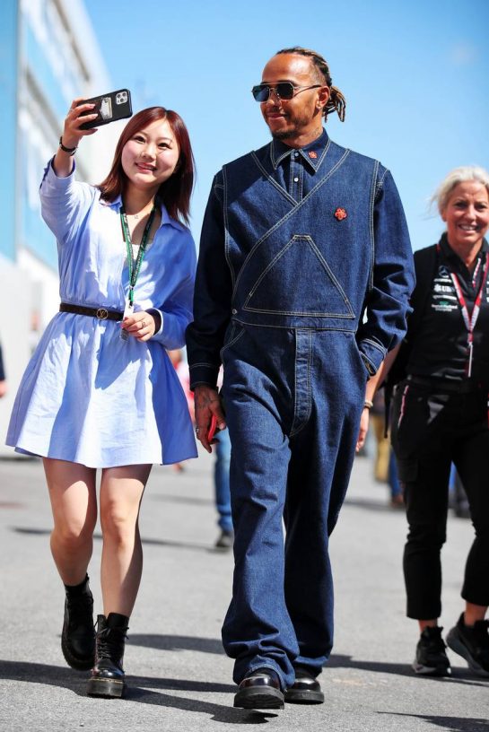 Lewis Hamilton (GBR) Mercedes AMG F1.
19.06.2022. Formula 1 World Championship, Rd 9, Canadian Grand Prix, Montreal, Canada, Race Day.
 - www.xpbimages.com, EMail: requests@xpbimages.com &copy; Copyright: Coates / XPB Images