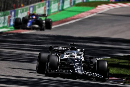 Pierre Gasly (FRA) AlphaTauri AT03.
19.06.2022. Formula 1 World Championship, Rd 9, Canadian Grand Prix, Montreal, Canada, Race Day.
 - www.xpbimages.com, EMail: requests@xpbimages.com &copy; Copyright: Coates / XPB Images