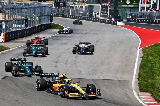 Lando Norris (GBR) McLaren MCL36.
19.06.2022. Formula 1 World Championship, Rd 9, Canadian Grand Prix, Montreal, Canada, Race Day.
- www.xpbimages.com, EMail: requests@xpbimages.com &copy; Copyright: Charniaux / XPB Images