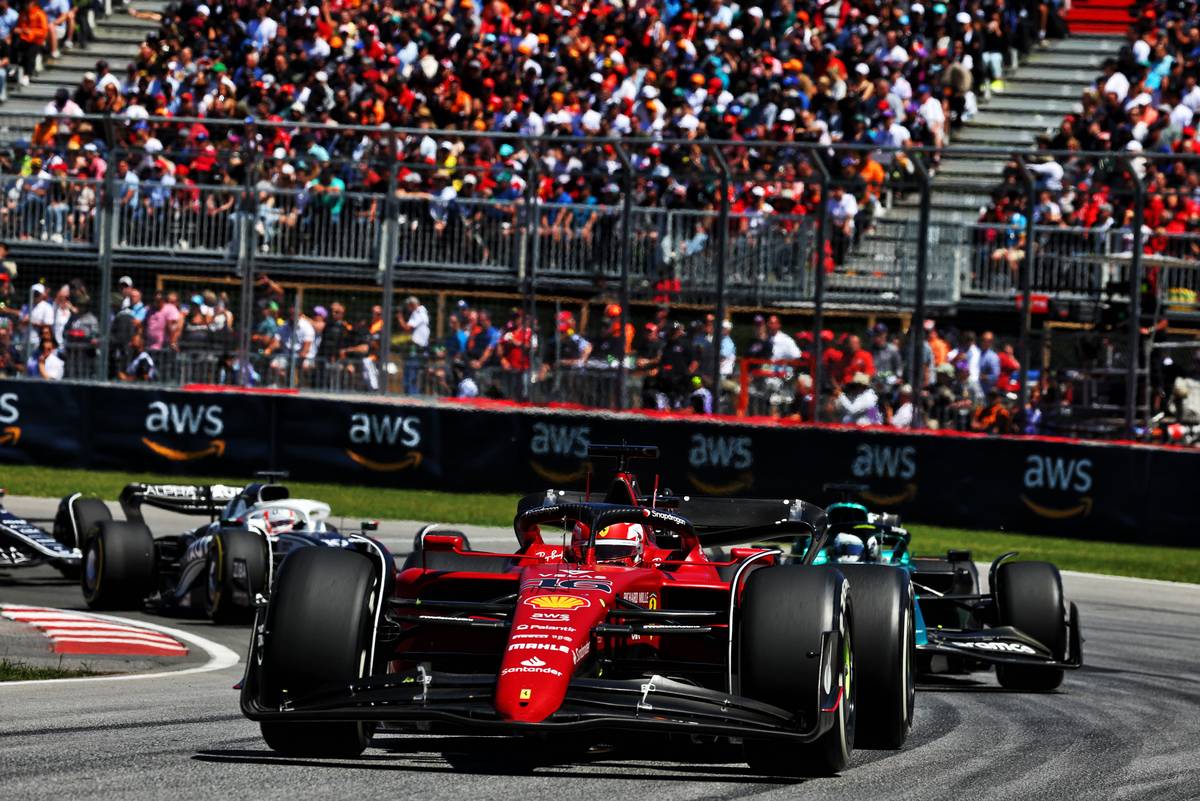 Charles Leclerc (MON) Ferrari F1-75. 19.06.2022. Formula 1 World Championship, Rd 9, Canadian Grand Prix, Montreal, Canada, Race
