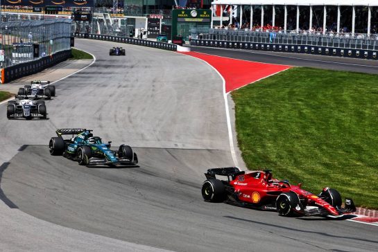 Charles Leclerc (MON) Ferrari F1-75.
19.06.2022. Formula 1 World Championship, Rd 9, Canadian Grand Prix, Montreal, Canada, Race Day.
- www.xpbimages.com, EMail: requests@xpbimages.com &copy; Copyright: Charniaux / XPB Images