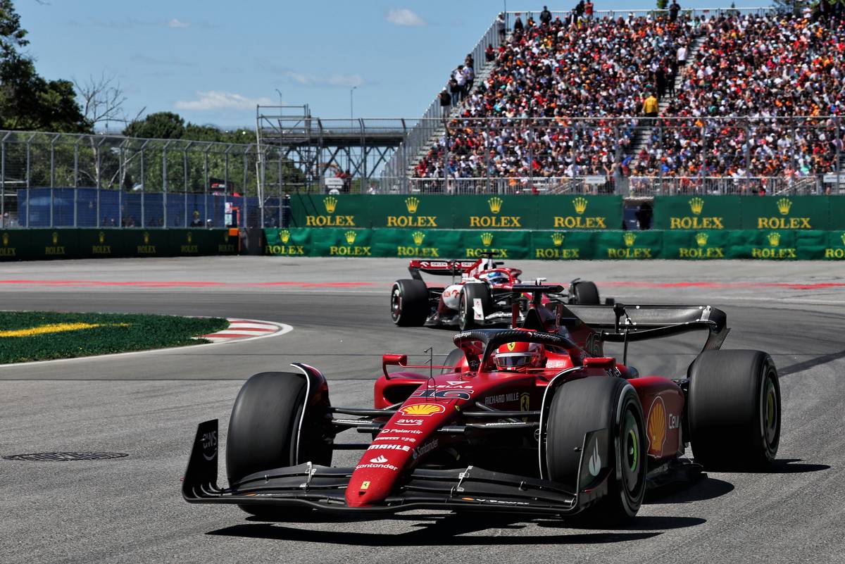 Charles Leclerc (MON) Ferrari F1-75. 19.06.2022. Formula 1 World Championship, Rd 9, Canadian Grand Prix, Montreal, Canada, Race