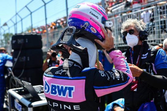 Fernando Alonso (ESP), Alpine F1 Team 
19.06.2022. Formula 1 World Championship, Rd 9, Canadian Grand Prix, Montreal, Canada, Race Day.
- www.xpbimages.com, EMail: requests@xpbimages.com &copy; Copyright: Charniaux / XPB Images