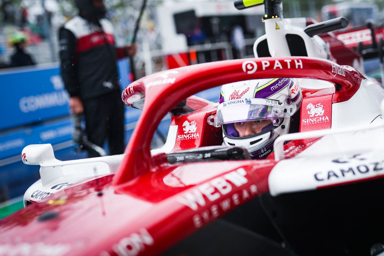 Zhou happy to give points to ‘proud’ Chinese F1 fans