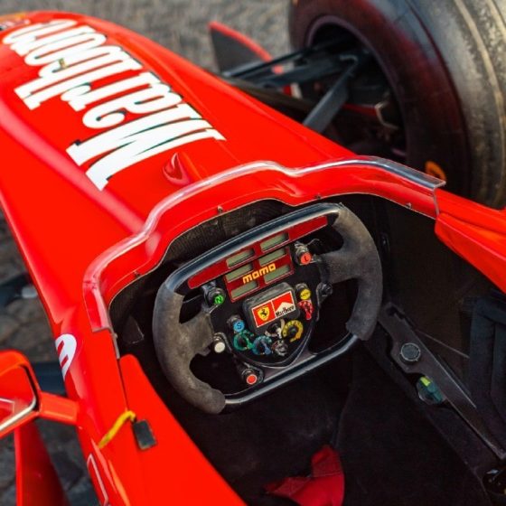 RM Sotheby’s expects big offers for Schumacher’s F300 Ferrari