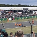 Seven arrested at Silverstone for ‘irresponsible’ British GP protest