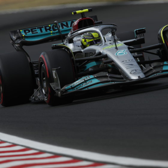 Hamilton admits to difficult day and ‘crazy’ car swings for Mercedes