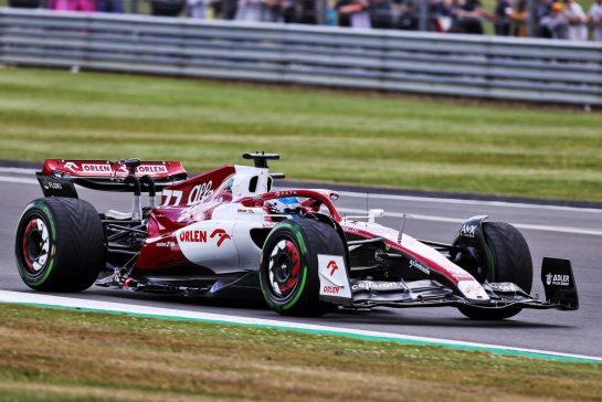 Valtteri Bottas (FIN) Alfa Romeo F1 Team C42.
01.07.2022. Formula 1 World Championship, Rd 10, British Grand Prix, Silverstone, England, Practice Day.
- www.xpbimages.com, EMail: requests@xpbimages.com &copy; Copyright: Moy / XPB Images