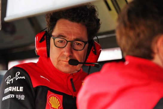 Mattia Binotto (ITA) Ferrari Team Principal.
01.07.2022. Formula 1 World Championship, Rd 10, British Grand Prix, Silverstone, England, Practice Day.
 - www.xpbimages.com, EMail: requests@xpbimages.com &copy; Copyright: Coates / XPB Images