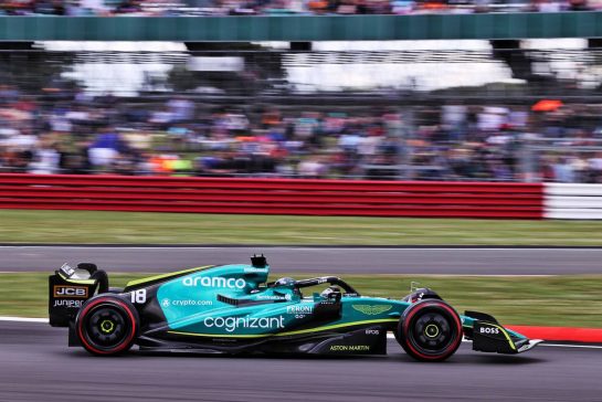 Lance Stroll (CDN) Aston Martin F1 Team AMR22.
01.07.2022. Formula 1 World Championship, Rd 10, British Grand Prix, Silverstone, England, Practice Day.
- www.xpbimages.com, EMail: requests@xpbimages.com &copy; Copyright: Moy / XPB Images