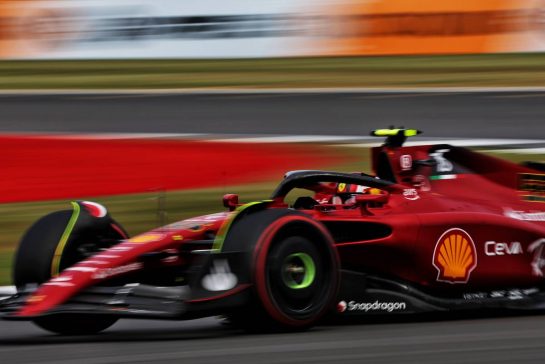 Carlos Sainz Jr (ESP) Ferrari F1-75.
01.07.2022. Formula 1 World Championship, Rd 10, British Grand Prix, Silverstone, England, Practice Day.
- www.xpbimages.com, EMail: requests@xpbimages.com &copy; Copyright: Bearne / XPB Images