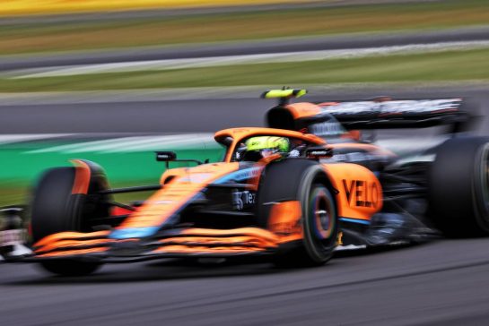 Lando Norris (GBR) McLaren MCL36.
01.07.2022. Formula 1 World Championship, Rd 10, British Grand Prix, Silverstone, England, Practice Day.
- www.xpbimages.com, EMail: requests@xpbimages.com &copy; Copyright: Moy / XPB Images
